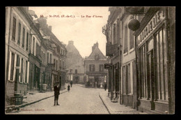 62 - ST-POL-SUR-TERNOISE - LA RUE D'ARRAS - Saint Pol Sur Ternoise