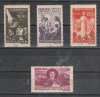 1947 - Sécheresse  Mi 1019/1022 - Used Stamps