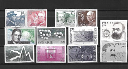 SUECIA. PREMIOS NOBEL - Unused Stamps