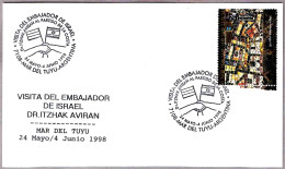 Visita Del Embajador De ISRAEL - Visit Of The Ambassador Of Israel. Mar Del Tuyu, Argentina, 1998 - Judaisme