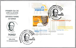 125 Aniv. PICASSO. FDC Malaga, Andalucia, 2006 - Picasso