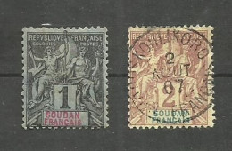 SOUDAN N°3, 4 Cote 4.50€ - Oblitérés