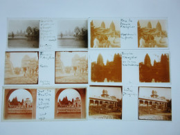 PLAQUES DE VERRE - PHOTOS STEREOSCOPIQUES-45 X 107- EXPOSITION 1931 Lot De 16 (boite 5) - Plaques De Verre
