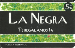 Spain: Prepaid IDT - La Negra - Altri & Non Classificati