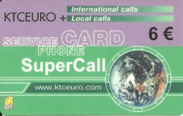 Spain: Prepaid IDT - KTCEuro, SuperCall 09.04 - Sonstige & Ohne Zuordnung