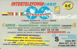 Spain: Prepaid IDT - Intertelefonia, Super Call €2 06.05 - Sonstige & Ohne Zuordnung