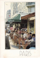 75 - PARIS 02 - Terrasse De Café Boulevard Montmartre - Arrondissement: 02