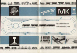 Catalogue FLEISCHMANN 1964 MK  HO Binari Modello Per Il Principiante  - En Italien Et Espagnol - Non Classificati