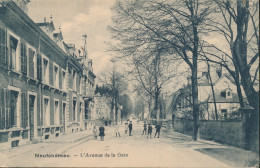 NEUFCHATEAU. L'AVENUE DE LA GARE - Neufchâteau