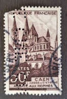 France 1951 N°917 Ob Perforé CNE - Usati