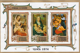 BURUNDI Block 82,unused,Christmas 1974,hinged (*) - Neufs