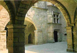 07 - Aubenas - Intérieur Du Château - Flamme Postale - CPM - Voir Scans Recto-Verso - Aubenas