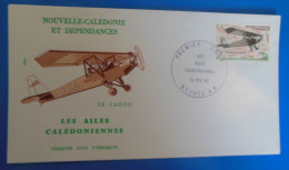 LETTRE 1 Er JOUR DE NOUVELLE CALEDONIE -    1982 - FDC