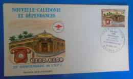 LETTRE 1 Er JOUR DE NOUVELLE CALEDONIE -    1983 - FDC