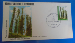 LETTRE 1 Er JOUR DE NOUVELLE CALEDONIE -    1984 - FDC