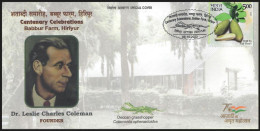 India 2023 Dr Lesile Charles Coleman,Grasshopper,Insect,Entomologist,Pathologist,Virologist, Sp Cover (**) Inde Indien - Storia Postale