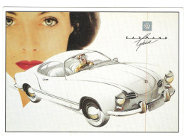 Volkswagen - PARC Archiv Edition - Karmann Ghia - Carte Postale Ancienne - Taxis & Fiacres