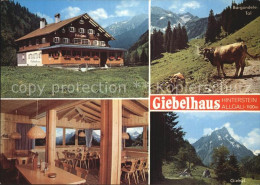 72591518 Hinterstein Bad Hindelang Giebelhaus Baerguendele Gastraum Giebel Bad H - Hindelang