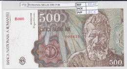 BILLETE RUMANIA 500 LEI 1991 P-98b - Other - Europe