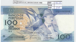 BILLETE PORTUGAL 100 ESCUDOS 1988 P-179e.4 - Autres - Europe