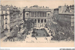 ACFP3-13-0293 - MARSEILLE - La Bourse Et Les Jardins  - Parks