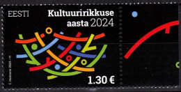 ESTONIA 2024-09 Cultural Diversity Year. Birds Nest, MNH - Autres & Non Classés