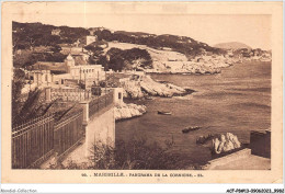 ACFP8-13-0710 - MARSEILLE - Panorama De La Corniche  - Endoume, Roucas, Corniche, Plages