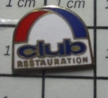 811B Pin's Pins / Beau Et Rare / MARQUES / CLUB RESTAURATION - Marques