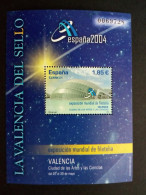 SPANIEN BLOCK 121 POSTFRISCH(MINT) BRIEFMARKENAUSSTELLUNG ESPANA 2004 - Blocs & Feuillets