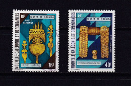 NOUVELLE-CALEDONIE 1973 PA N°142/43 OBLITERE MUSEE - Usados