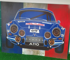 RENAULTALPINE A110 - FRANCE 1973 - AFFICHE POSTER - Voitures