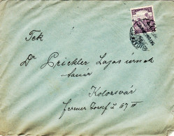 GRAINS HARVESTERS STAMPS ON  COVER/15 FILER 1917,HUNGARY - Covers & Documents