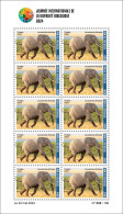MALI 2024 MS 10V - ELEPHANT ELEPHANTS - INTERNATIONAL DAY BIODIVERSITY - MNH - Elephants