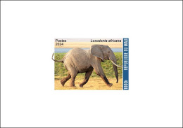 MALI 2024 DELUXE PROOF - ELEPHANT ELEPHANTS - INTERNATIONAL DAY BIODIVERSITY - Elefantes