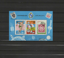 Uruguay 1976 Olympic Games Montreal / Innsbruck, Space, UPU, ITU S/s MNH -scarce- - Ete 1976: Montréal