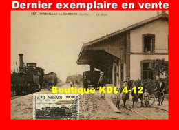 AL REP 12 - Train - Loco Fives-Lille 030 T - MAROLLES LES BRAULTS - Sarthe - MStC - REPRODUCTION - Marolles-les-Braults