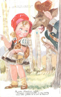 P-24-Mi-Is-2198 : CARTE ILLUSTREE PAR MAUZAN. LE PETIT CHAPERON ROUGE - Mauzan, L.A.