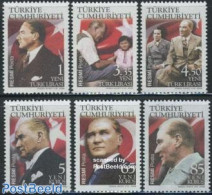 Türkiye 2008 Ataturk 6v, Mint NH, History - Politicians - Otros & Sin Clasificación