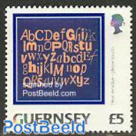 Guernsey 2003 Letters On Stamps 1v (heat Sensitive), Mint NH, Various - Holograms - Holograms