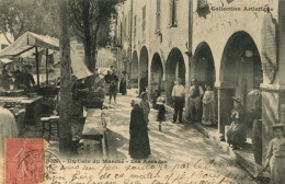 ANTIBES - Un Coin Du Marché - Les Arcades - Belle Animation - Antibes - Oude Stad