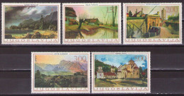 Yugoslavia 1968 - Yugoslav Paintings,Art - Mi 1298-1302 - MNH**VF - Neufs