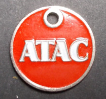 Jeton De Caddie ATAC - Trolley Token/Shopping Trolley Chip