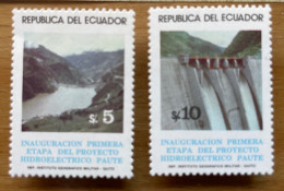 DAM Barrage Dams Staudämme Stuwdammen EQUATEUR ECUADOR 1983 NEUF** MNH - Bridges