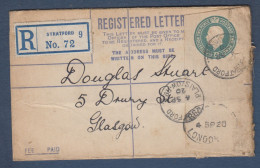 STRATFORD - Registered Letter - Brieven En Documenten