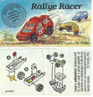 KINDER D 1993 RALLYE RACER BPZ 613185 - Notices