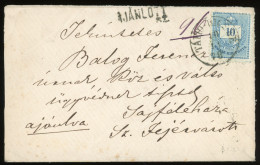 HUNGARY PRIGLEVICZA SZT.JVÁN 1880. Nice Cover Rare Cancellation - Lettres & Documents