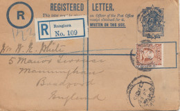 Australia 1913: Registered Letter To England - Autres & Non Classés