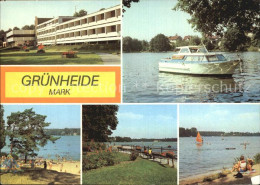 72576163 Gruenheide Mark Erholungsheim Am Werlsee Peetzsee Strand Gruenheide Mar - Gruenheide