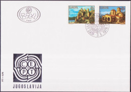 Yougoslavie - Jugoslawien - Yugoslavia FDC1 1978 Y&T N°1607 à 1608 - Michel N°1725 à 1726 - EUROPA - FDC