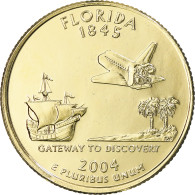 Monnaie, États-Unis, Florida, Quarter, 2004, U.S. Mint, Denver, Golden, SPL - 1999-2009: State Quarters